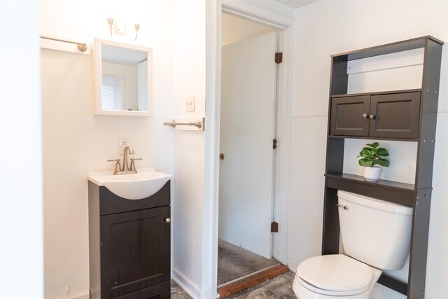 708 Mccorkle Dr, Lexington, VA 24450 - bathroom with toilet and vanity