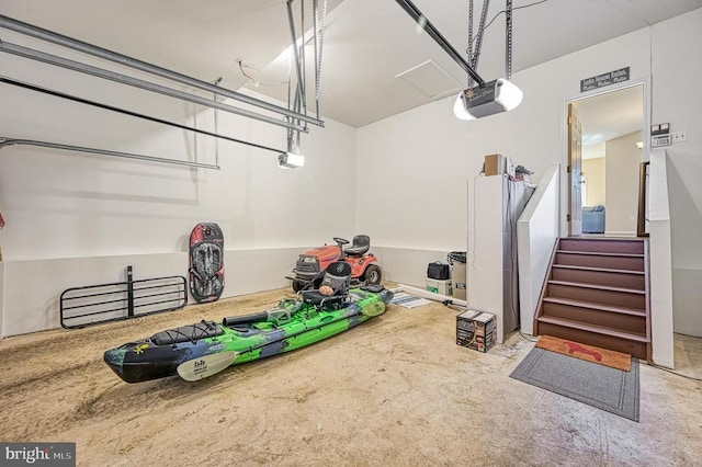 26368 Pennfields Dr, Orange, VA 22960 - garage with a garage door opener