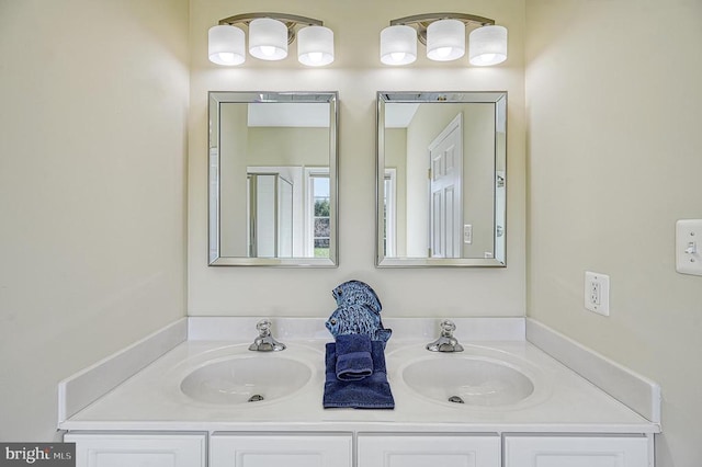 26368 Pennfields Dr, Orange, VA 22960 - bathroom featuring double vanity and a sink
