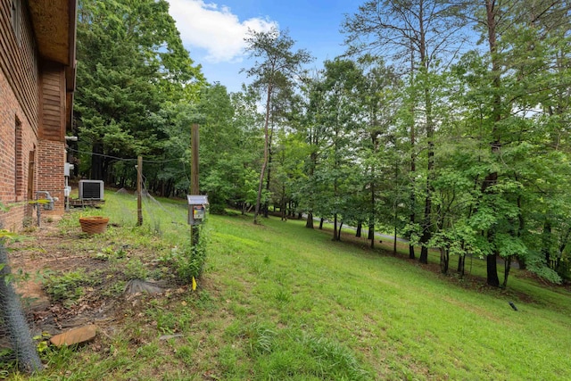 409 Thomas St, Staunton, VA 24401 - view of green lawn featuring central AC unit
