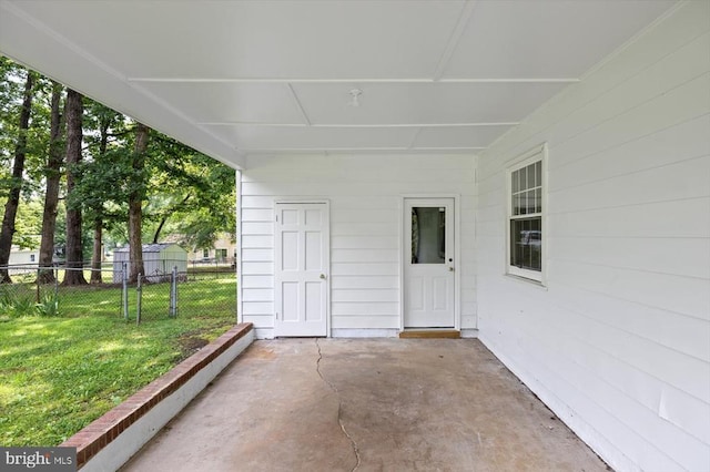 809 Sherwood Ln, Fredericksburg, VA 22407 - view of exterior entry with a patio area