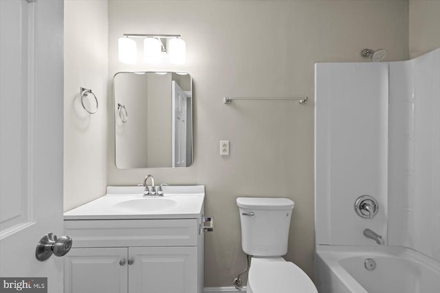 809 Sherwood Ln, Fredericksburg, VA 22407 - bathroom featuring vanity and shower / bath combination
