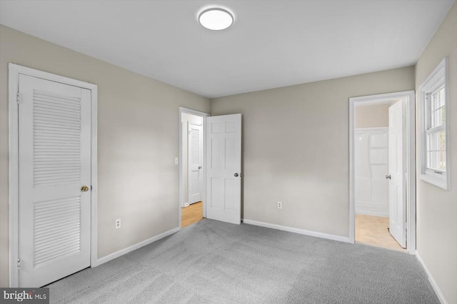 809 Sherwood Ln, Fredericksburg, VA 22407 - unfurnished bedroom featuring carpet flooring and ensuite bathroom