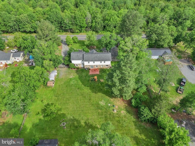  - aerial view of a heavily wooded area