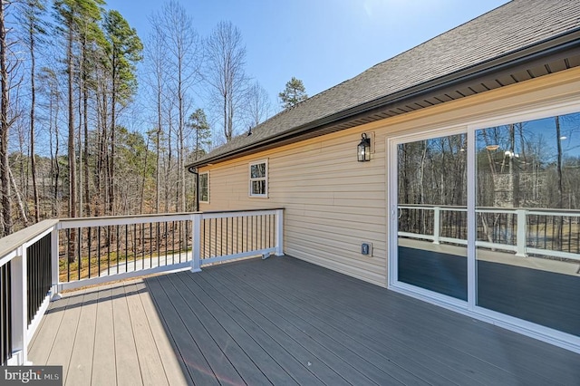 view of deck