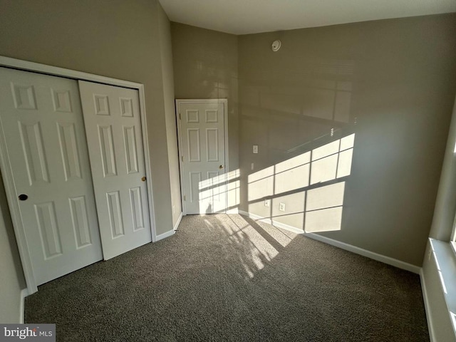 4213 Normandy Ct, Fredericksburg, VA 22408 - unfurnished bedroom featuring carpet floors, a closet, and baseboards
