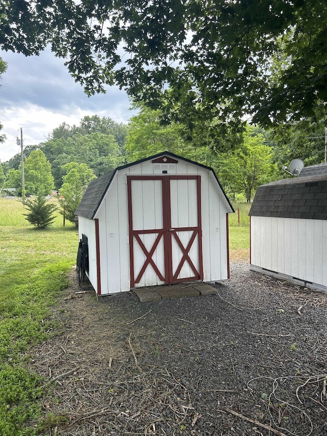 125 Mccutchen School Ln, Goshen, VA 24439 - view of shed