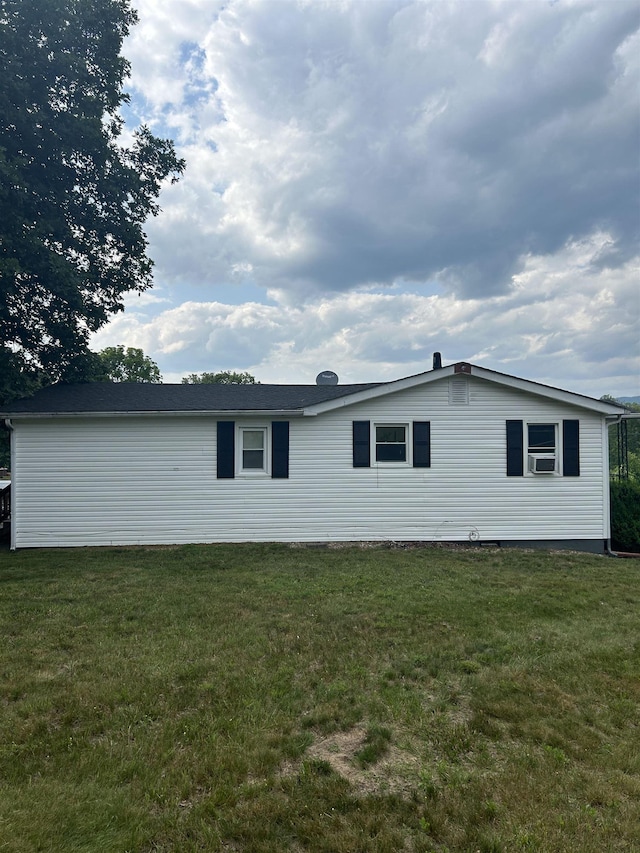 125 Mccutchen School Ln, Goshen, VA 24439 - view of home's exterior featuring a yard and cooling unit