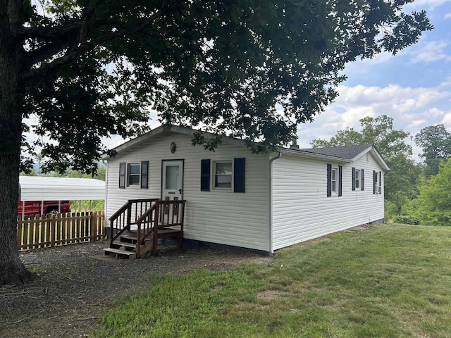 125 Mccutchen School Ln, Goshen, VA 24439 - manufactured / mobile home featuring crawl space
