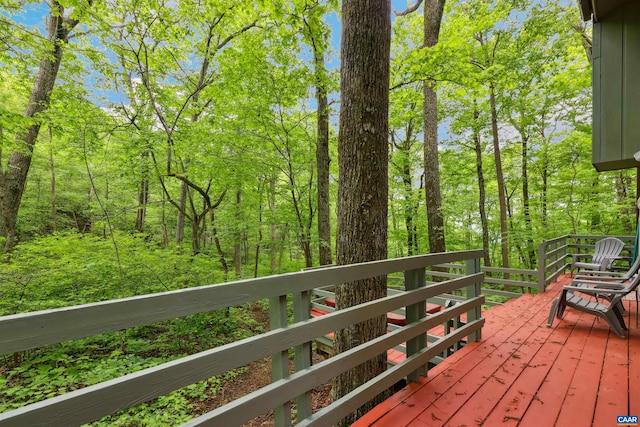 134 Gumtree Dr, Wintergreen Resort, VA 22967 - view of wooden deck