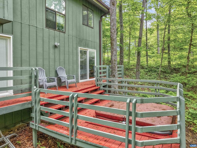 134 Gumtree Dr, Wintergreen Resort, VA 22967 - view of patio featuring a wooden deck