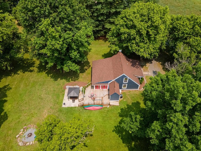 1215 Fort Stover Rd, Luray, VA 22835 - view from above of property