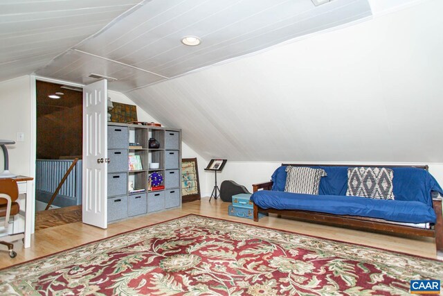 2750 Meriwether Dr, Charlottesville, VA 22901 - sitting room with wood finished floors and lofted ceiling
