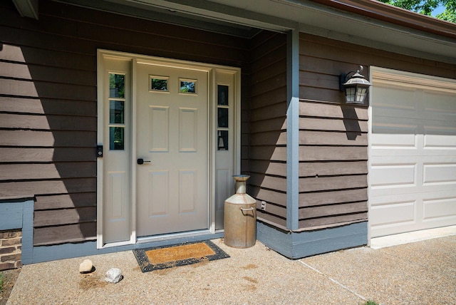 115 Pheasant Rd, Mcgaheysville, VA 22840 - doorway to property with a garage