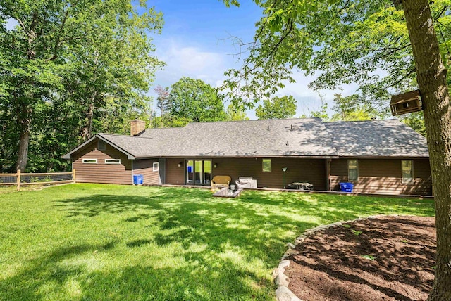 115 Pheasant Rd, Mcgaheysville, VA 22840 - rear view of property with a chimney