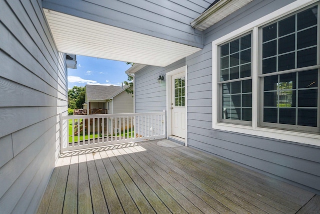 2554 Village Dr, Waynesboro, VA 22980 - view of wooden terrace