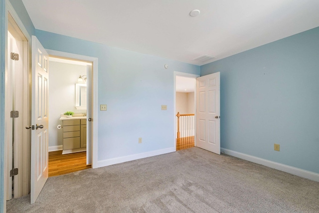 2554 Village Dr, Waynesboro, VA 22980 - unfurnished bedroom featuring carpet and baseboards