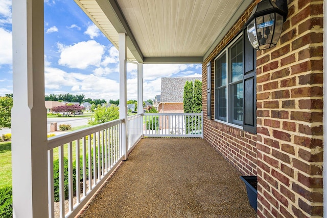 2554 Village Dr, Waynesboro, VA 22980 - view of covered porch