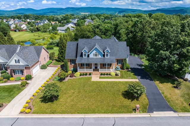 2554 Village Dr, Waynesboro, VA 22980 - view of subject property with a mountain backdrop