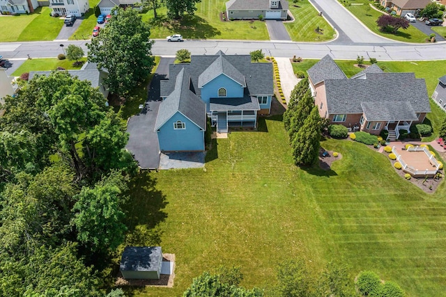 2554 Village Dr, Waynesboro, VA 22980 - aerial perspective of suburban area