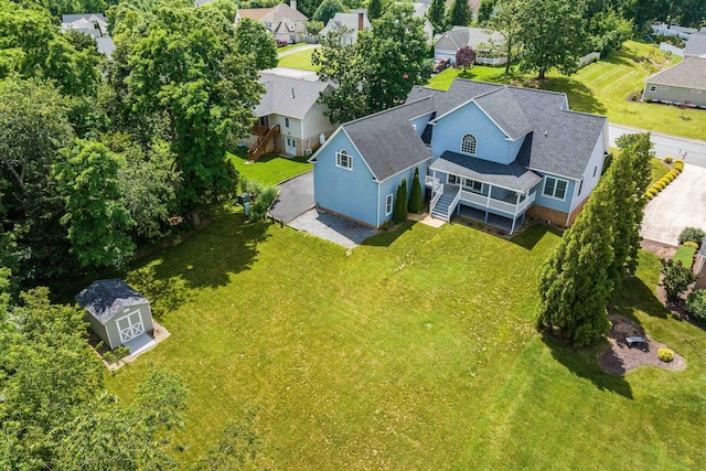 2554 Village Dr, Waynesboro, VA 22980 - aerial perspective of suburban area
