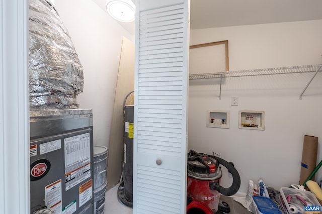 6760 Courthouse Rd, Louisa, VA 23093 - washroom with hookup for a washing machine and laundry area
