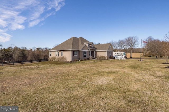 view of side of property