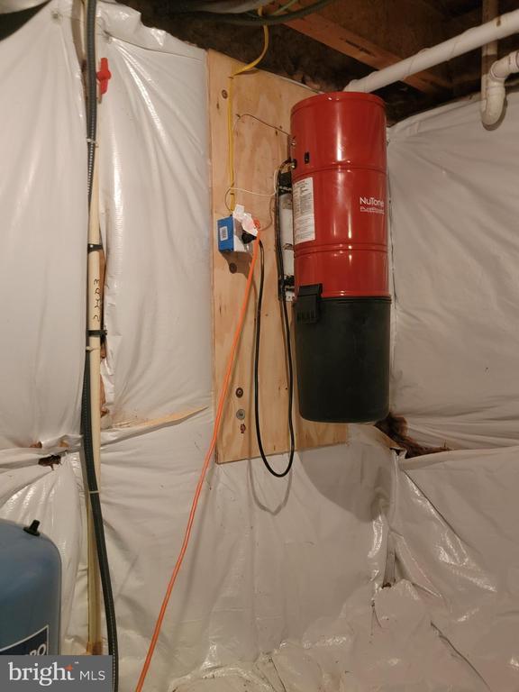 utilities featuring a central vacuum unit