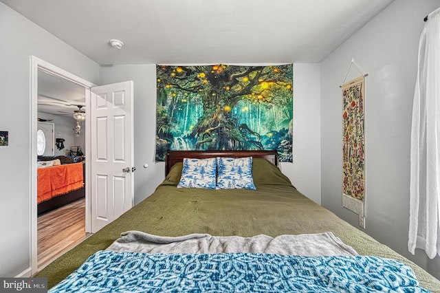 bedroom featuring carpet floors