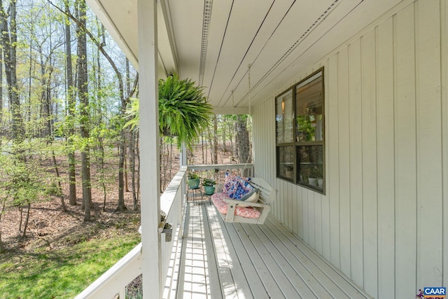 2 Amethyst Rd, Palmyra, VA 22963 - deck featuring a porch