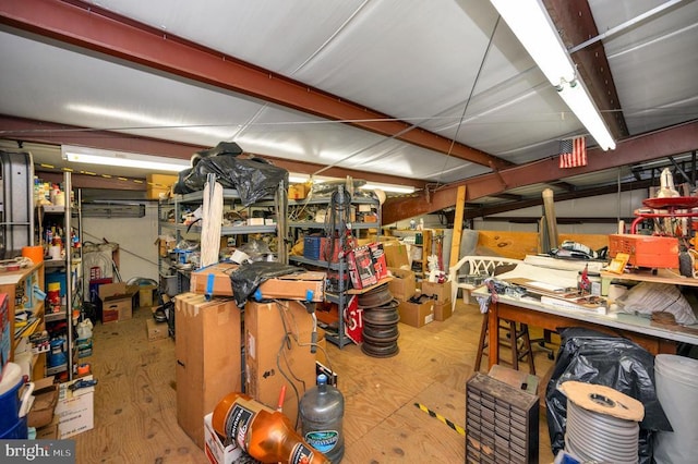 6117 Block House Rd, Partlow, VA 22534 - basement with a workshop area