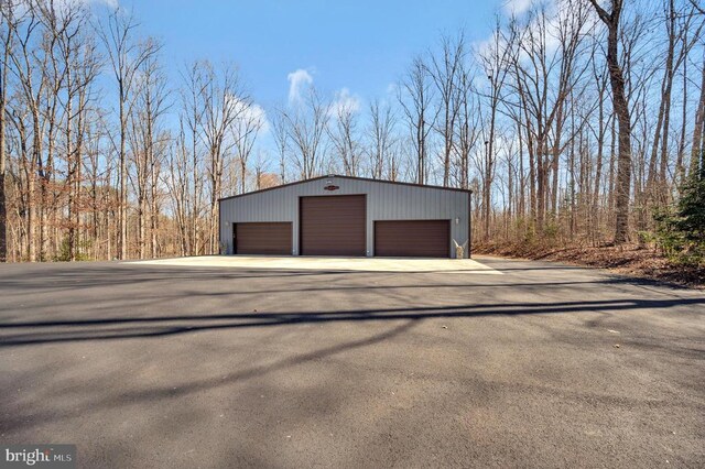 6117 Block House Rd, Partlow, VA 22534 - view of detached garage