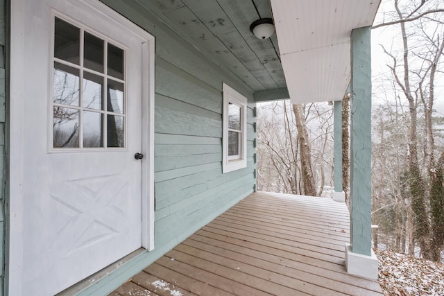 129 Hillwood Dr, Front Royal, VA 22630 - view of porch