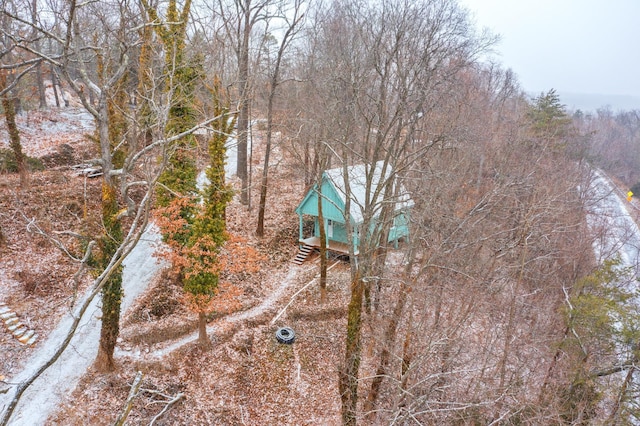 129 Hillwood Dr, Front Royal, VA 22630 - aerial view of a forest