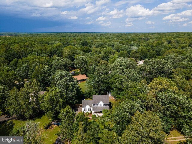 12407 Salient Ln, Spotsylvania, VA 22551 - view of subject property with a heavily wooded area