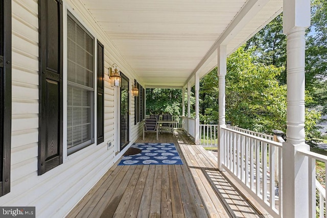 12407 Salient Ln, Spotsylvania, VA 22551 - view of wooden porch