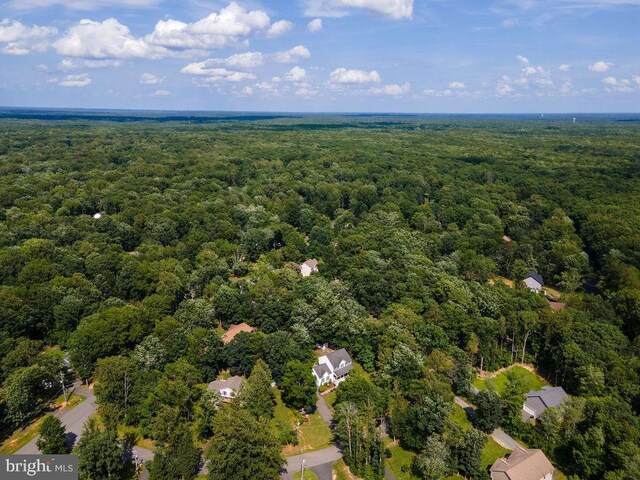 12407 Salient Ln, Spotsylvania, VA 22551 - drone / aerial view of a heavily wooded area