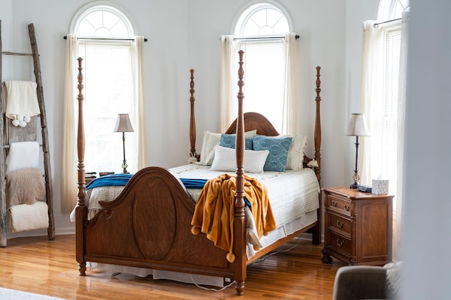 91 Twin Hills Ln, Fishersville, VA 22980 - bedroom with multiple windows and wood finished floors