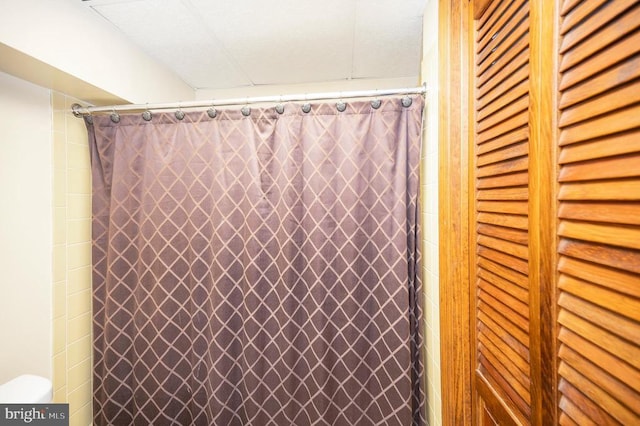 107 Ramsay Rd, Locust Grove, VA 22508 - full bath featuring a shower with shower curtain and toilet
