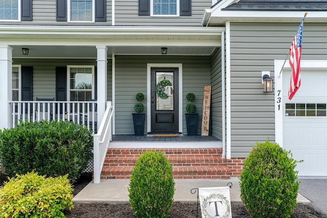 731 Hidden Brook Rd, Mcgaheysville, VA 22840 - doorway to property featuring covered porch