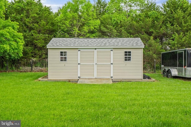  - view of shed