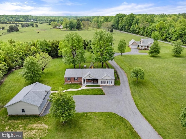 - view from above of property