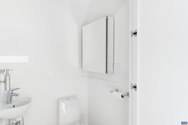 4323 Carter Rd, Schuyler, VA 22969 - half bath featuring toilet and a sink