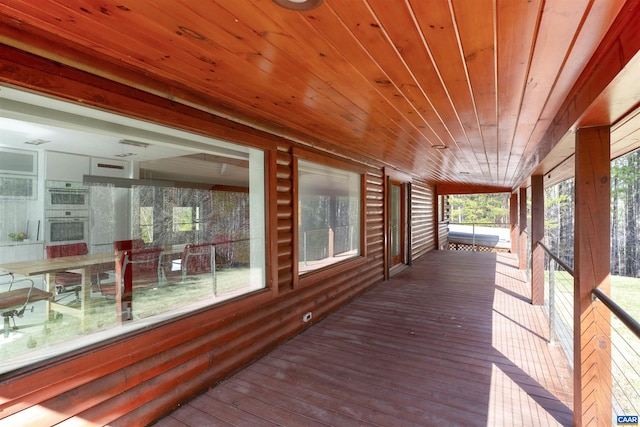 4323 Carter Rd, Schuyler, VA 22969 - view of wooden terrace