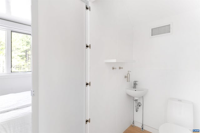 4323 Carter Rd, Schuyler, VA 22969 - half bath with toilet and visible vents