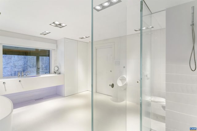 4323 Carter Rd, Schuyler, VA 22969 - full bath featuring a shower stall and visible vents