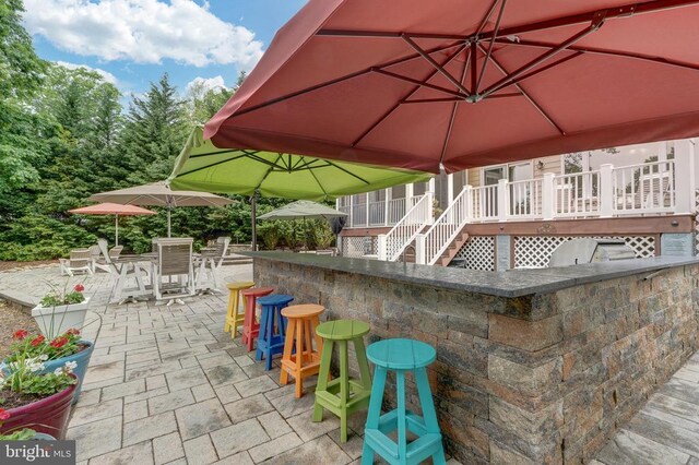 76 Retriever Ct, Bumpass, VA 23024 - view of patio / terrace featuring a wooden deck