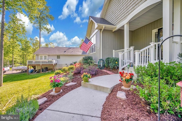 846 Confederate Dr, Locust Grove, VA 22508 - view of yard