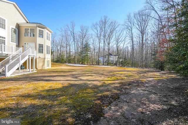 11512 Balmartin Ct, Spotsylvania, VA 22553 - view of green lawn with stairway