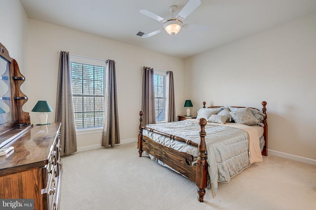 11512 Balmartin Ct, Spotsylvania, VA 22553 - bedroom with light carpet, multiple windows, and baseboards